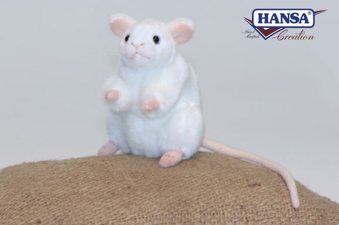 Hovedbilde HansaCreation Hvit mus