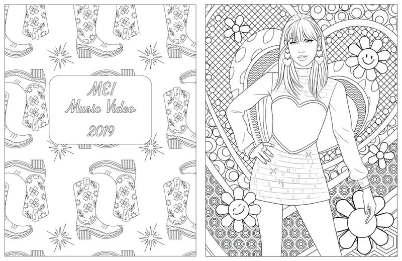 Taylor Swift fargeleggingsbok